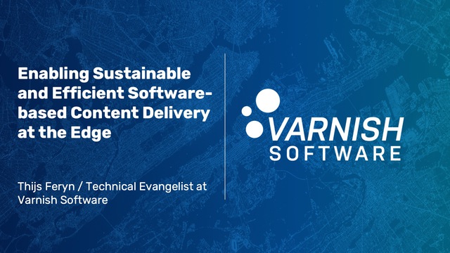 Enabling Sustainable and Efficient software-based Content Delivery at the Edge